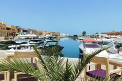 Captains Inn Hotel, El Gouna - Red Sea. Marina.